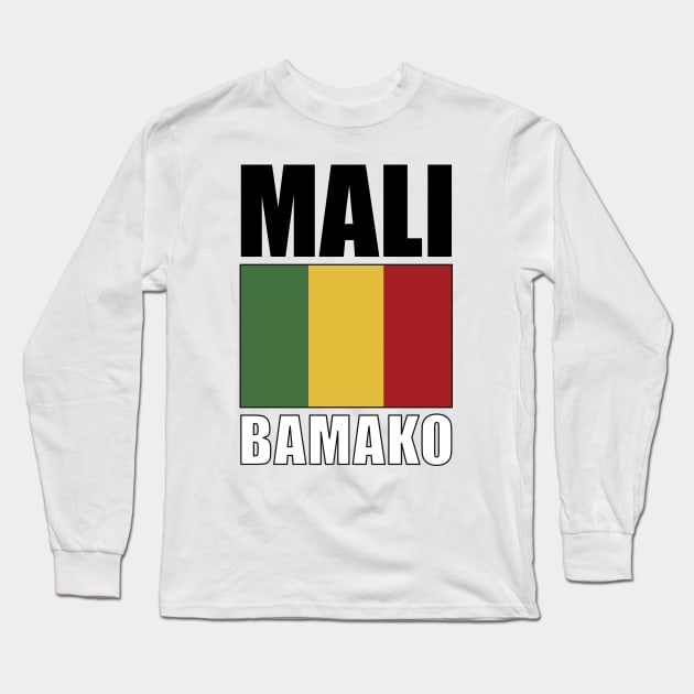 Flag of Mali Long Sleeve T-Shirt by KewaleeTee